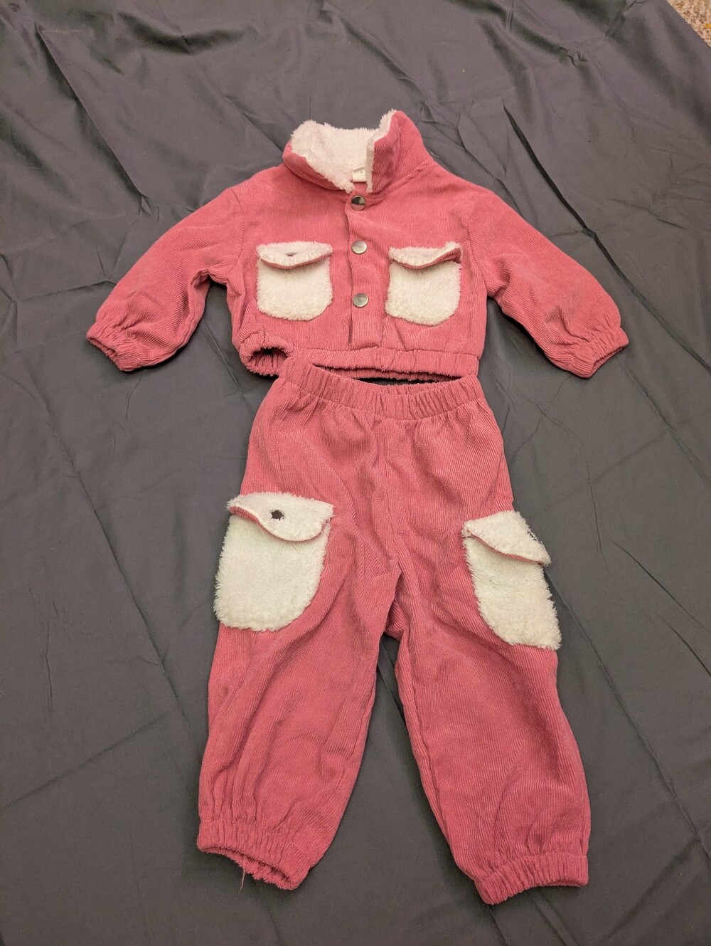 pink winter set